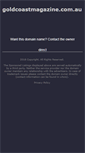Mobile Screenshot of goldcoastmagazine.com.au